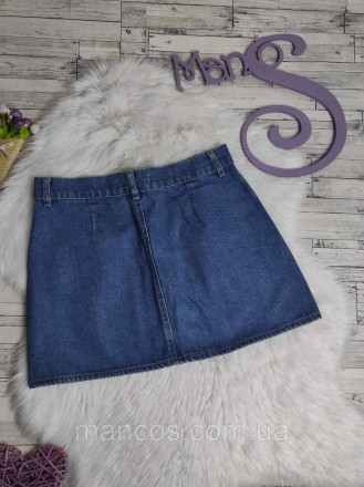 Женская джинсовая юбка XRAY синяя на пуговицах 
Состояние: б/у, в идеальном сост. . фото 4