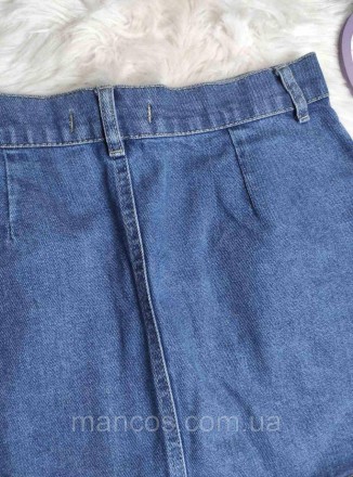 Женская джинсовая юбка XRAY синяя на пуговицах 
Состояние: б/у, в идеальном сост. . фото 5