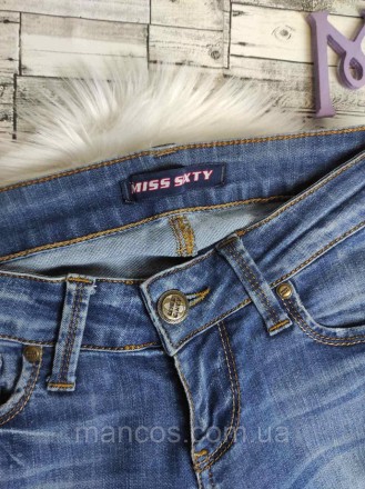 Женские джинсы Miss Sixty синие 
Состояние: б/у, в идеальном состоянии
Производи. . фото 4