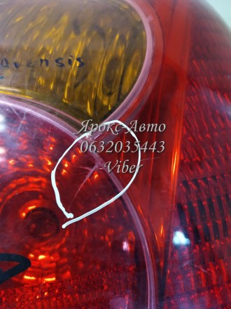 Фонтар правий хетчбэк -06 Toyota Avensis T25 2003-2009 000034143. . фото 4