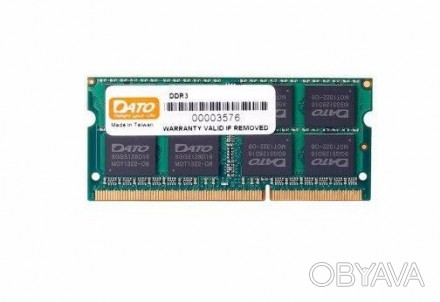 Модуль памяти SO-DIMM 4GB/1600 DDR3 Dato 
 
Отправка данного товара производитьс. . фото 1