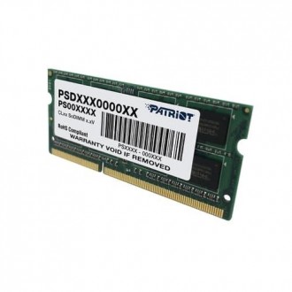 Модуль памяти SO-DIMM 8GB/1600 DDR3 1.5В Patriot Signature Line. Харьков. фото 1 Модуль памяти SO-DIMM 8GB/1600 DDR3 1.5В Patriot Signature Line. Харьков. фото 1
