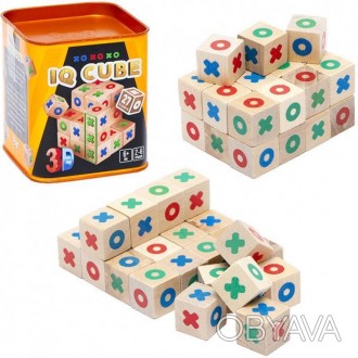 Настольная игра "IQ Cube" арт. G-IQC-01-01
Игра по принципу классических "крести. . фото 1