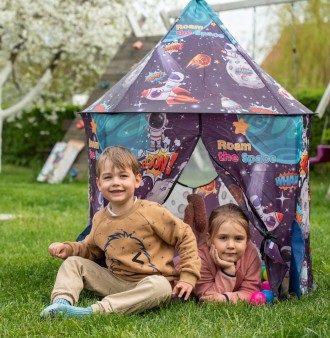 Детская палатка-шатер "Ракета" арт. J1159
Палатка выполнена в виде космической р. . фото 7