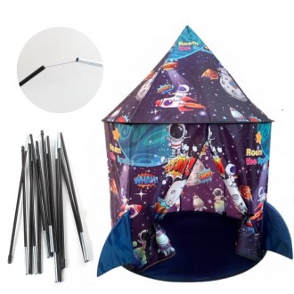 Детская палатка-шатер "Ракета" арт. J1159
Палатка выполнена в виде космической р. . фото 4