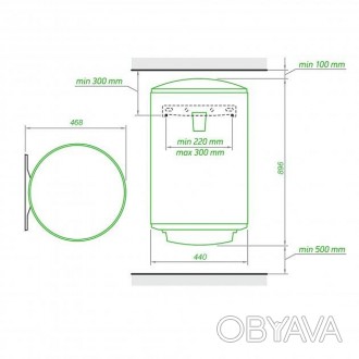 Водонагреватель TESY CTV OL 100 4415D07TRC SIMPAT ECO, фото 2