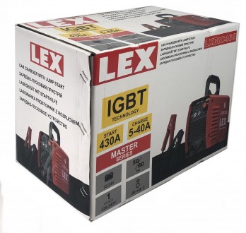 Инверторное пуско-зарядное устройство LEX LXBIC460 - мощное производительное уст. . фото 7