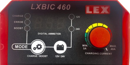 Инверторное пуско-зарядное устройство LEX LXBIC460 - мощное производительное уст. . фото 6