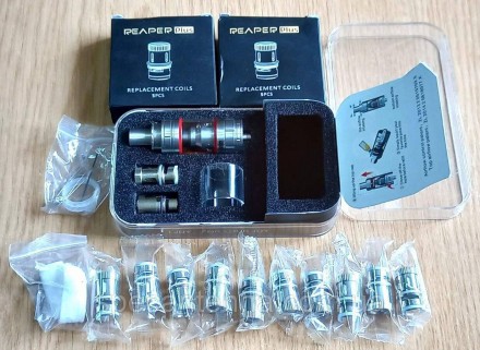IJOY Reaper Plus Tank Kit 3.8 мл - сабомный атомайзер (витринный образец) + 10 н. Дніпро. фото 1 IJOY Reaper Plus Tank Kit 3.8 мл - сабомный атомайзер (витринный образец) + 10 н. Дніпро. фото 1