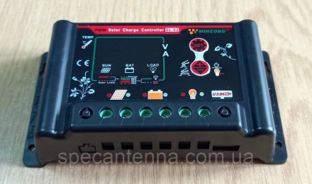 30A PWM (ШИМ) контроллер заряда аккумуляторов от солнечной панели Wincong SL02B-. Днепр. фото 1 30A PWM (ШИМ) контроллер заряда аккумуляторов от солнечной панели Wincong SL02B-. Днепр. фото 1