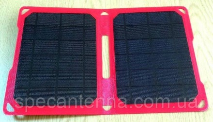 Раскладное зарядное устройство 10 Вт, 2 порта USB, Type-C, DC с карабинами. Днепр. фото 1 Раскладное зарядное устройство 10 Вт, 2 порта USB, Type-C, DC с карабинами. Днепр. фото 1