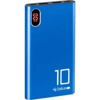  Батарея универсальная Gelius Pro CoolMini GP-PB10-005 10 000 mAh 2.1A Blue (720. . фото 7