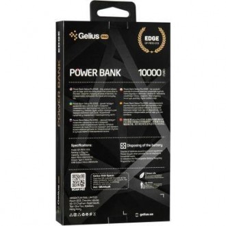 Дополнительная батарея Gelius Pro Edge GP-PB10-013 представляет собой внешний ак. . фото 4