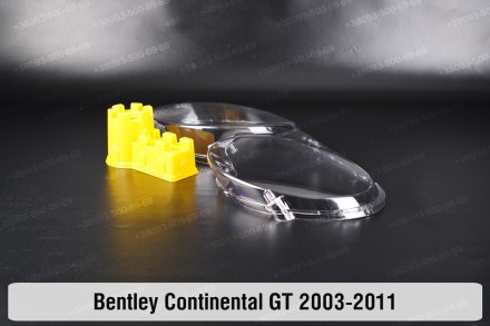 Скло на фару Bentley Continental GT (2003-2011) I покоління ліве.
У наявності ск. . фото 6