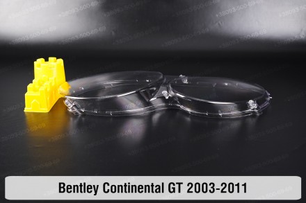 Скло на фару Bentley Continental GT (2003-2011) I покоління ліве.
У наявності ск. . фото 5