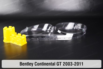 Скло на фару Bentley Continental GT (2003-2011) I покоління ліве.
У наявності ск. . фото 7