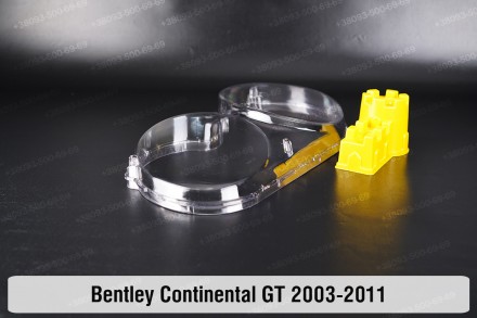 Скло на фару Bentley Continental GT (2003-2011) I покоління ліве.
У наявності ск. . фото 8