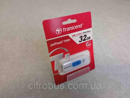 Карта флеш пам'яті Б/К USB 3.1 Flash 32 GB Transcend JetFlash 790W. Київ. фото 1 Карта флеш пам'яті Б/К USB 3.1 Flash 32 GB Transcend JetFlash 790W. Київ. фото 1