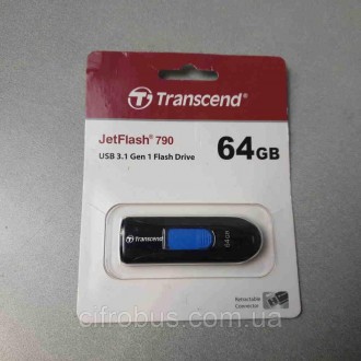 USB 3.1 Flash 64GB Transcend JetFlash790
Внимание! Комісійний товар. Уточнюйте н. . фото 2