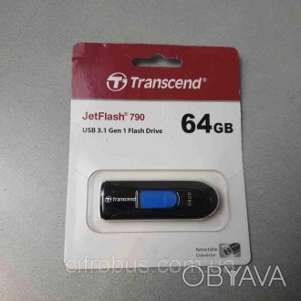 Карта флеш пам'яті Б/К USB 3.1 Flash 64 GB Transcend JetFlash790. . фото 1 USB 3.1 Flash 64GB Transcend JetFlash790
Внимание! Комісійний товар. Уточнюйте н. . фото 1