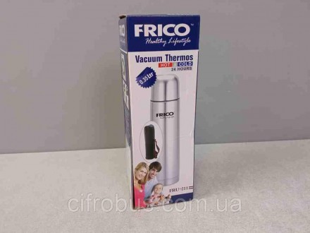 Термос Frico FRU-211 350 мл
Тип термоса: питний
Об'єм: 0.35 л
Внутрішня та зовні. . фото 2