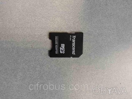 Карта флеш пам'яті Б/У Transcend MicroSD Adapter. . фото 1 Карти пам'яті й адаптери Transcend microSDHC підтримують специфікацію Ultra High. . фото 1