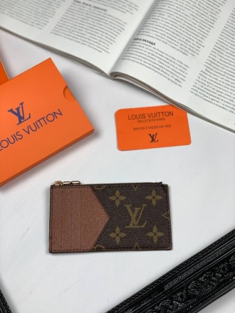 
 Держатель для карт Louis Vuitton Monogram
Материал : Канвас
Размеры : 12*7*1
Ц. . фото 3