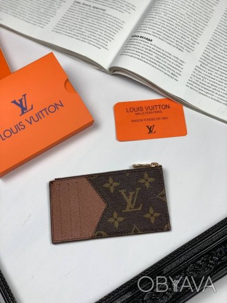 
 Держатель для карт Louis Vuitton Monogram
Материал : Канвас
Размеры : 12*7*1
Ц. . фото 1
