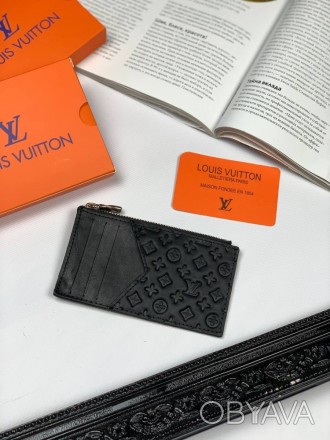 
 Держатель для карт Louis Vuitton monogram leather
Материал : Канвас
Размеры : . . фото 1