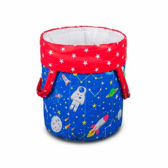 Текстильний кошик для іграшок
Бавовняний кошик ідеально підійде для дитячої кім. . фото 4