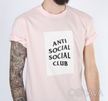 
 
 Футболка Аnti Social Social Club
100% хлопок, принт выполнен краской (шелког. . фото 1