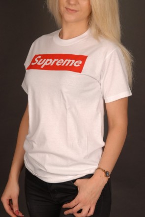 Белая футболка Supreme. Харків. фото 1 Белая футболка Supreme. Харків. фото 1