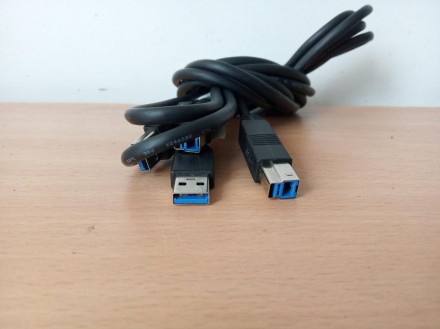 Кабель для принтера USB 3.0 AM/BM 1.8 m
Кабель USB 3.0 AM/BM 1.8m предназначен д. . фото 3