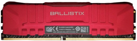 Оперативная память для компьютера DDR4 16GB 3000 MHz PC4-24000 CL15 Crucial Ball. . фото 3