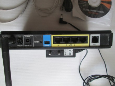 Маршрутизатор D-Link DSL-2640U BRU0.B2G. Тайвань. ADSL2/2+ до 24 Мбіт/с , LAN - . . фото 4