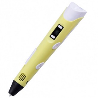 Беспроводная 3d ручка 3D ручка Smart 3D Pen 2 желтая, 3d ручка на аккумуляторе, . . фото 7