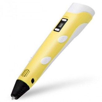Беспроводная 3d ручка 3D ручка Smart 3D Pen 2 желтая, 3d ручка на аккумуляторе, . . фото 3