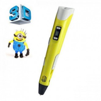 Беспроводная 3d ручка 3D ручка Smart 3D Pen 2 желтая, 3d ручка на аккумуляторе, . . фото 10