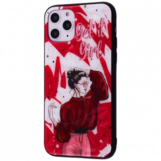 Чохол для Iphone 11 Pro червоний з білим. Кропивницький. фото 1 Чохол для Iphone 11 Pro червоний з білим. Кропивницький. фото 1
