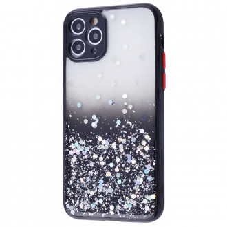 Чохол Apple Iphone 11 Pro з блискітками чорний. Кропивницький. фото 1 Чохол Apple Iphone 11 Pro з блискітками чорний. Кропивницький. фото 1
