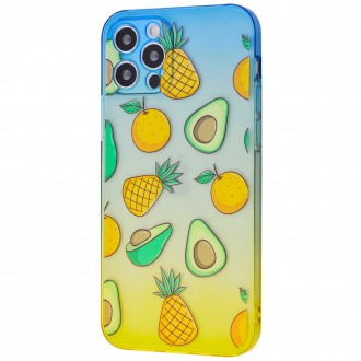 Чехол для Iphone 12 Pro Max сине-желтый Авокадо. Кропивницький. фото 1 Чехол для Iphone 12 Pro Max сине-желтый Авокадо. Кропивницький. фото 1