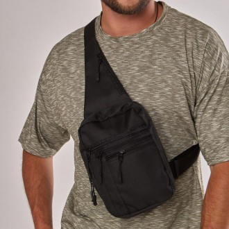 Сумка тактическая наплечная | Тактическая сумка на грудь | Мужская сумка кроссбо. . фото 6