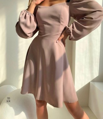 Модель 5332
Жіноча сукня 
Матеріал софт, дуже приємний на дотик, не просвічуваєт. . фото 3