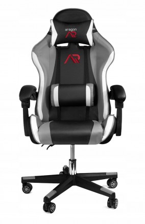 Комп'ютерні крісла для геймера JUMI ARAGON TRICOLOR призначені, як для досвідчен. . фото 4
