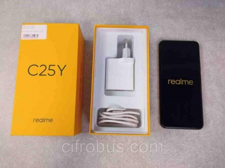 Мобильный телефон смартфон Б/У Realme C25Y 4/64GB. Київ. фото 1 Мобильный телефон смартфон Б/У Realme C25Y 4/64GB. Київ. фото 1