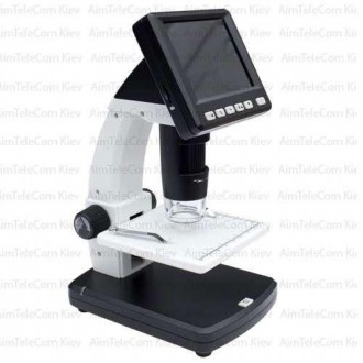 Цифровой микроскоп G1200, с 7" монитором и камерой 12 Мпикс
Цифровой микроскоп д. . фото 2