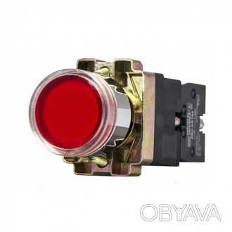 
Кнопка XB2-BW3471 1NC красная с подсветкой АскоУкрем предназначена для управлен. . фото 1