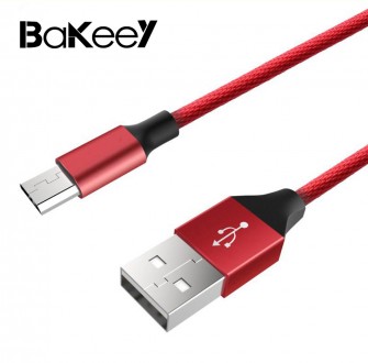 Прочный зарядный кабель "Bakeey" 2A Micro USB Data Charging Cable 1M
	
	Марка: B. . фото 3