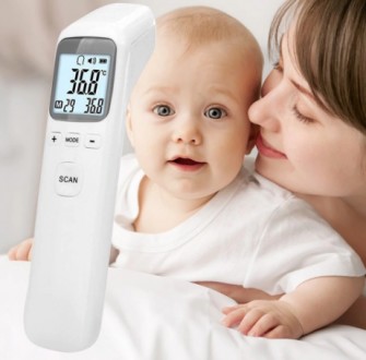 Термометр безконтактный CK-T1502 измерения температуры тела
Особенности:
1. Быст. . фото 2