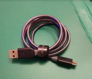 BlitzWolf® Ampcore BW-TC5 Cверхпрочный кабель/Type-C/3A/480Mb
 Характеристик. . фото 2
